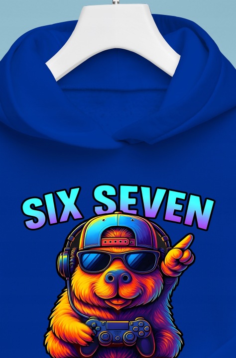 Кофта дитяча 67 SIX SEVEN VIRAL капібара 122-128 хлоп'яча дівчача — фото 2