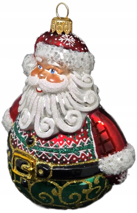 Kolekce Mikuláš ve vánočním svetru Skleněná Vánoční Koule