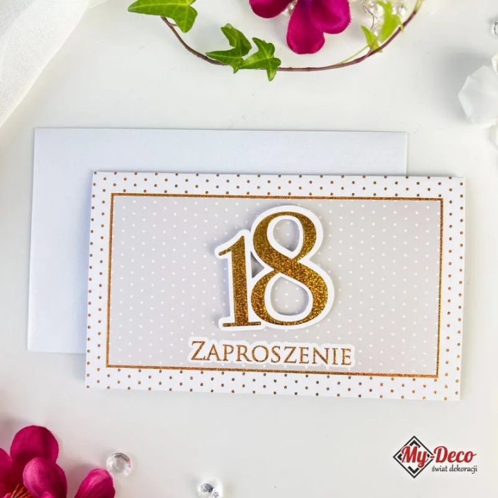 Запрошення 18 День народження (вісімнадцятиріччя)