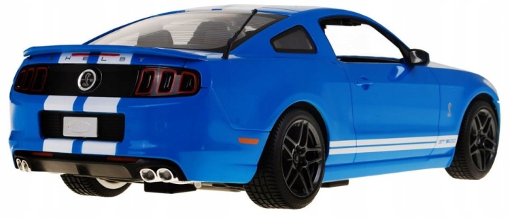 Ford Shelby Mustang GT500 синій RASTAR 1:14 На радіокеруванні + пульт — фото 4