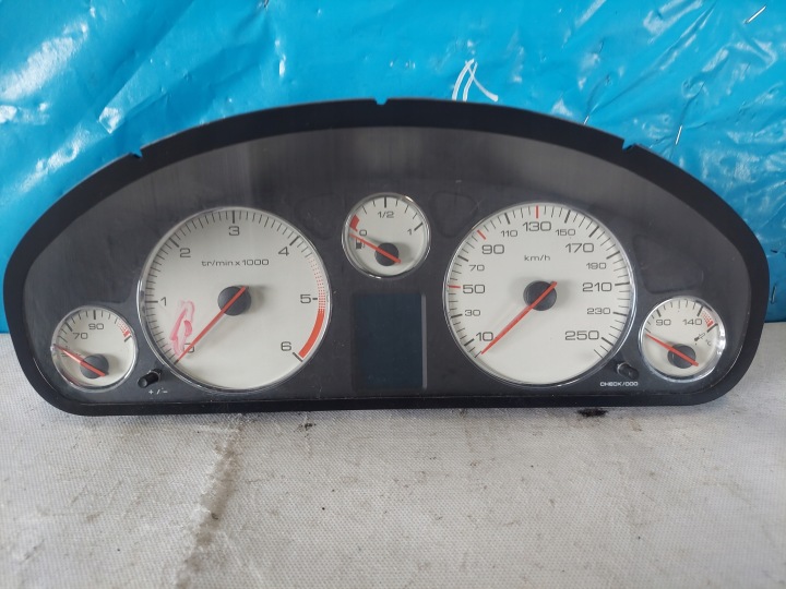 quadro strumenti TACHIMETRO contagiri OROLOGIO PEUGEOT 407 2.2 HDI 9658138580