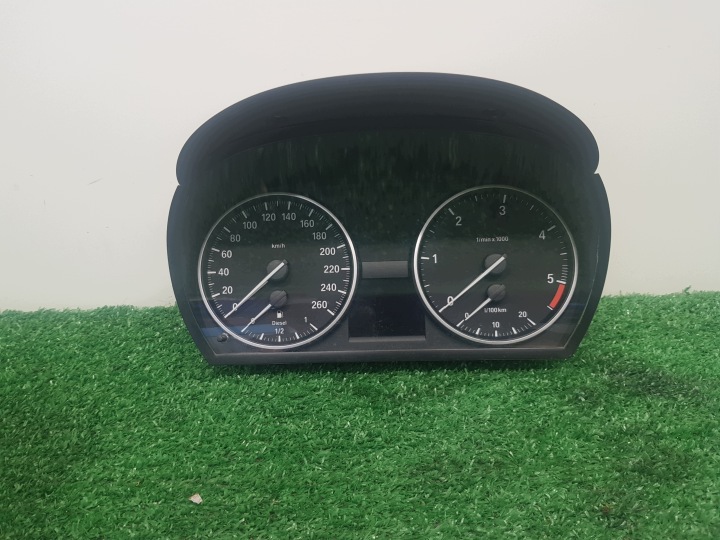 Horloge montre tableau bord Instruments tachymètre compte tours BMW E91 4032150-00 9187344-01