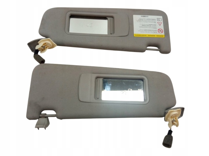 visors PRZECIWSLONECZNE right left cover KPL Bmw Seria 5 F10/11