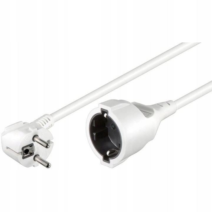 MicroConnect Schuko power extension M-f 10 m