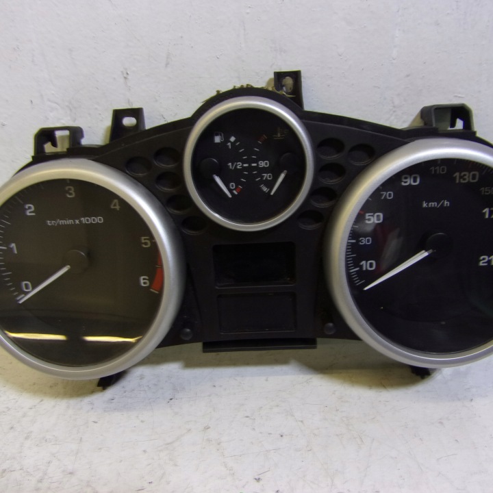 OROLOGIO quadro strumenti TACHIMETRO contagiri PEUGEOT 207 1.6 1.6 HDI 9662904880
