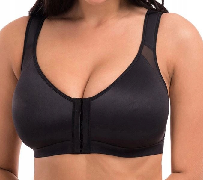 5XL MIĘKKI BIUSTONOSZ ZAPINANY Z PRZODU 110, 120 - 9580569158