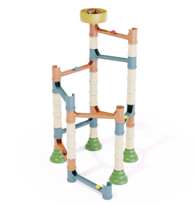 Іграшка розвивальна для дітей на чотири роки PLAYBIO MIGOGA MARBLE RUN набір — фото 2