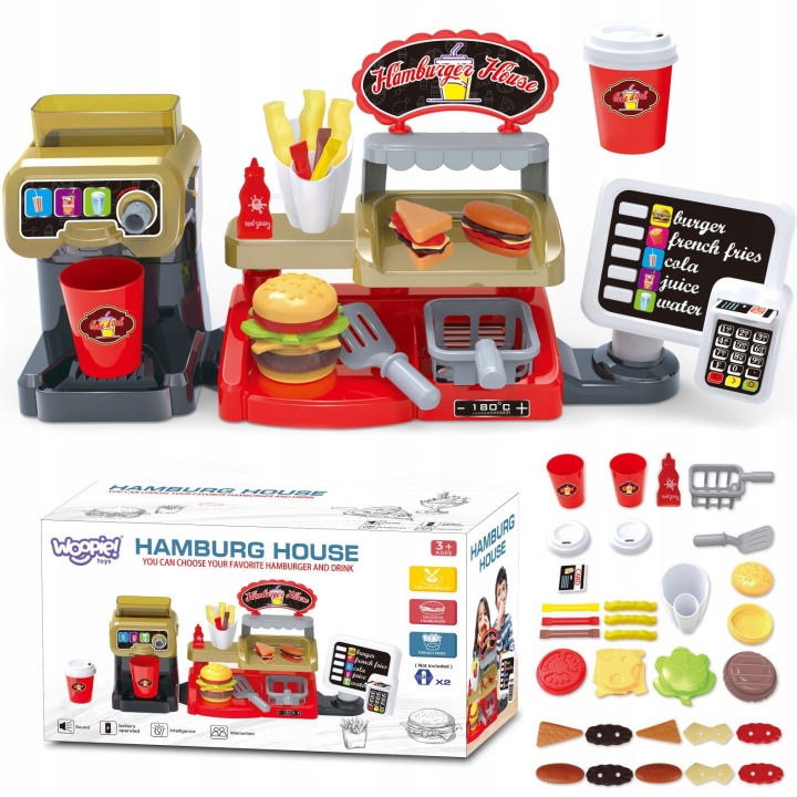SKLEP KUCHNIA KASA BAR BURGER FAST FOOD WOOPIE