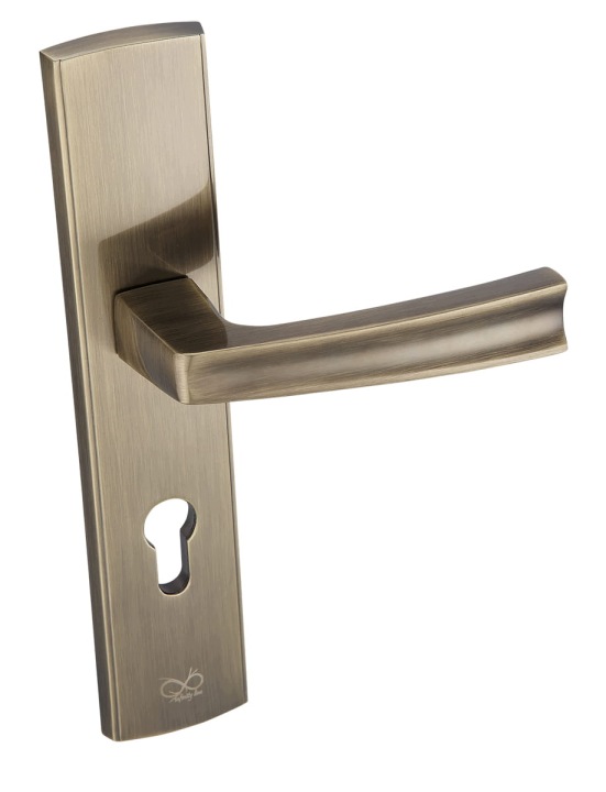 Vnější klika Cezar 72 mm Patina levá pro vložku Kcr 412L