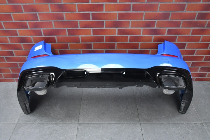 Stoßstange heck hinten BMW 2 F44 M-Paket komplet C1D MISANO BLAU