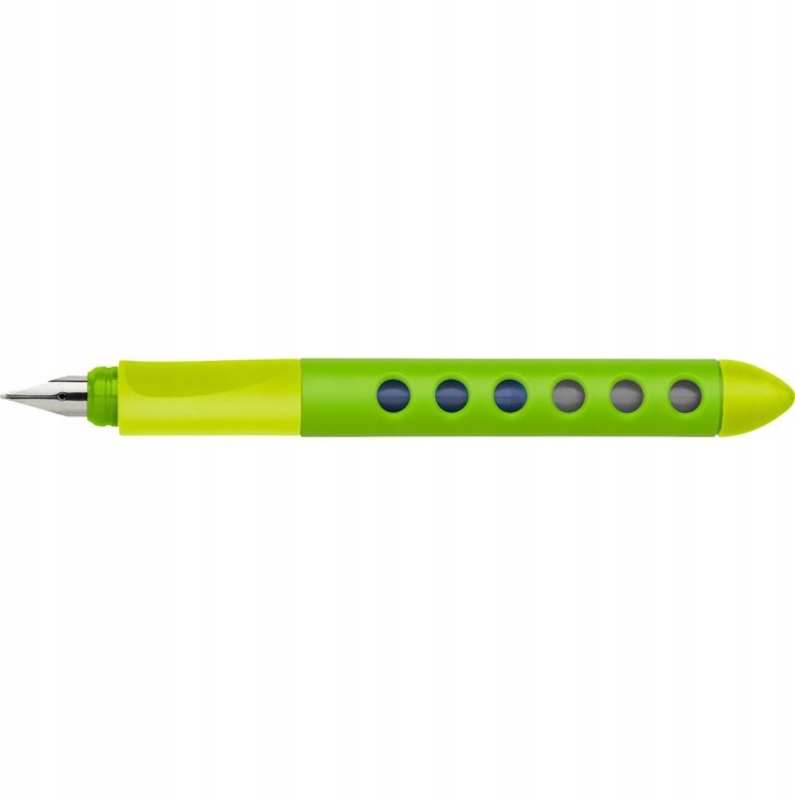 Перова ручка для лівшів SCRIBOLINO світло-зелені FABER-CASTELL (вживаний) — фото 2
