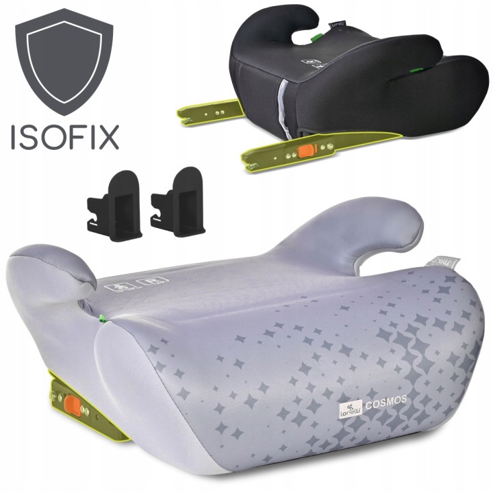 Підставка Автомобільна Крісло Бустер Isofix I-size Lorelli Cosmos Сіра — фото 12