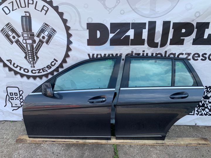 szép MERCEDES W204 C KLASA Tür links links heck hinten KOMBI 755 C755