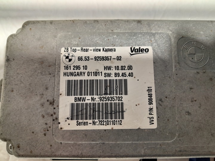 BMW X5 E70 X6 E71 modul Bedienteil KAMERY 9259357