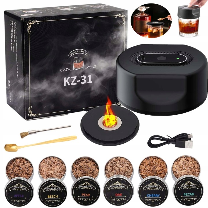 Sada Na Uzení Whisky Smoker Dárky K 50. Narozeninám Pro Muže