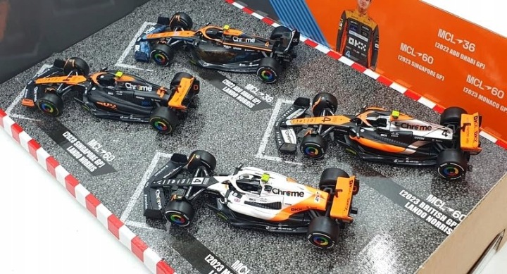 BBU 1:43 McLaren F1 Racing 4 шт. 38096 80961 BBU — фото 5