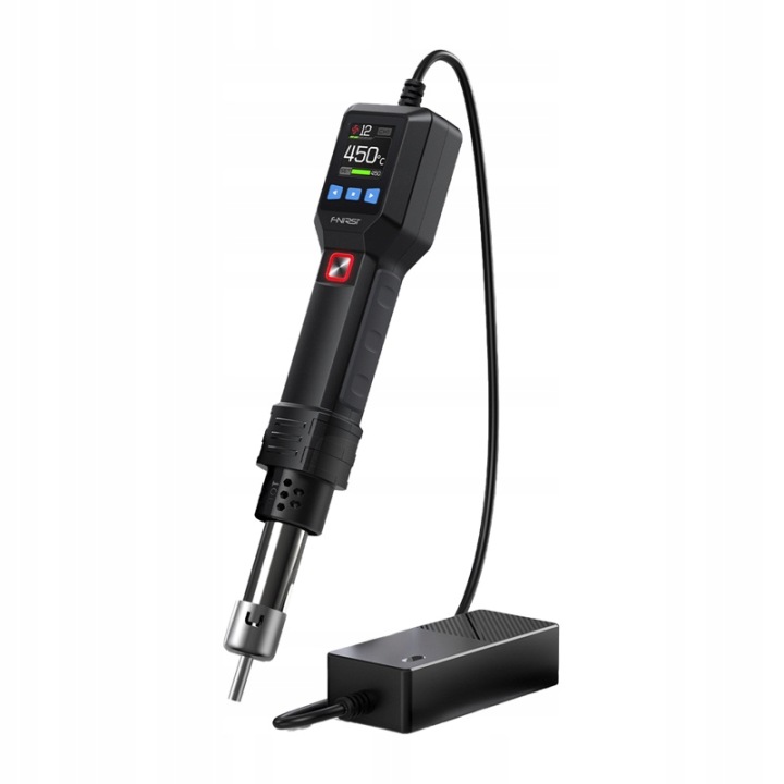 Fnirsi SAG-55 Inteligentní Horkovzdušná Pistole Hot Air 550W Pid LCD 450C Smd