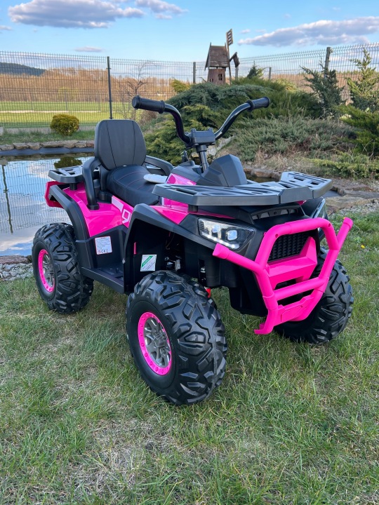 Великий Квадроцикл на акумулятор XMX607 4 x 45 Watt 12 В 10 Аг Пульт М'які колеса — фото 2