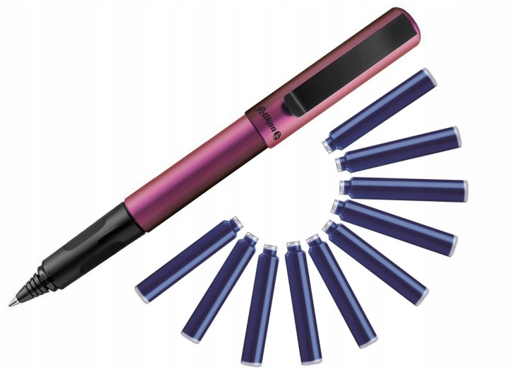 Ручка кулькова 0,7 мм PINA колада PELIKAN HOLO ROSE