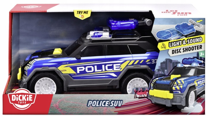 Поліція SUV срібляста 30 см, DICKIE TOYS