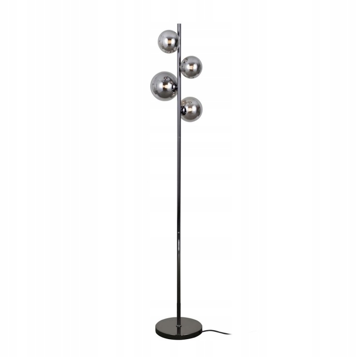 Stojací podlahová lampa vysoká černá Moderní 4xG9 160 cm Canello Italux
