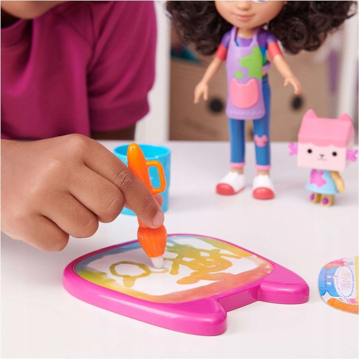 KOCI DOMEK GABI LALKA GABBY 20 CM STUDIO ARTYSTYCZNE I PUZZLE 4 UKŁADANKI Marka Spin Master