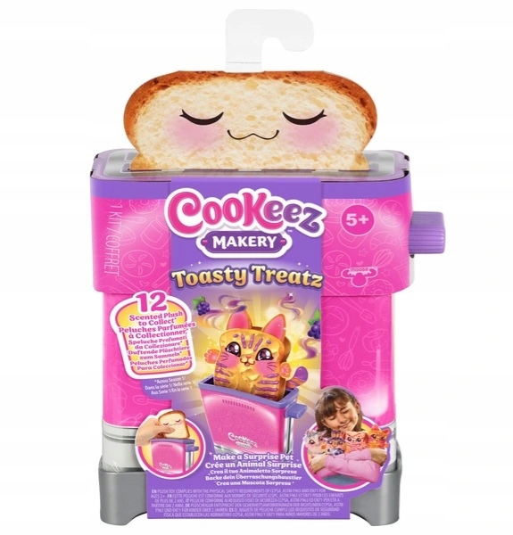 COOKEEZ ароматні тости поклади шматочок відкрий м'яку іграшку сюрприз