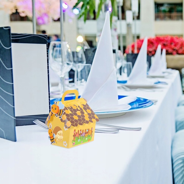 20 шт. Paper Beehive Candy Boxes для Birthday and Wedding Favors — фото 11