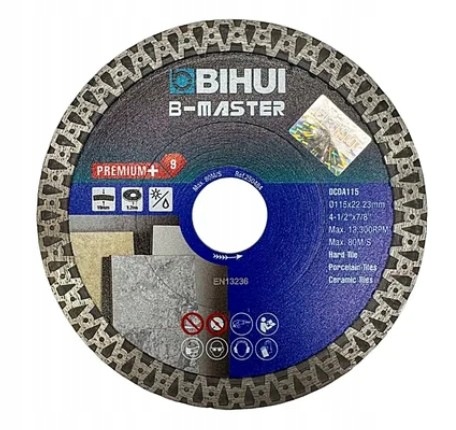 Bihui Diamantový Kotouč Univerzální B-master 1,2 mm fi 125 mm