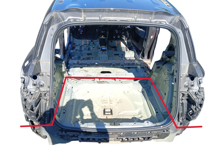 Supporto LAMIERATO POSTERIORE Coppa CITROEN C5 AIRCROSS LAK: EVL (18-22)