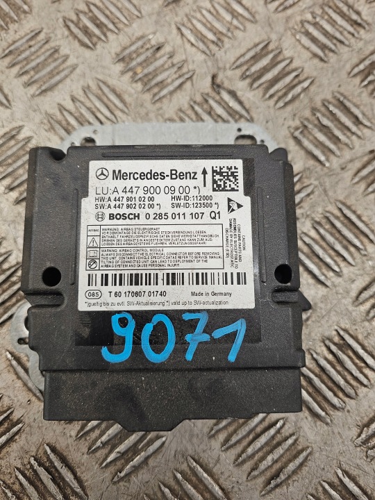 MERCEDES V-KLASA W447 VITO Module SENSOR Airbag A4479000900