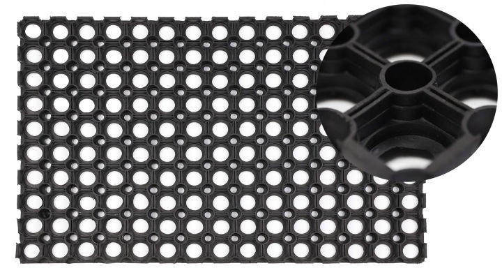 Prolamovaná Rohožka Hrubá 22 mm Velká Podložka Pod Dveře 80X120 cm
