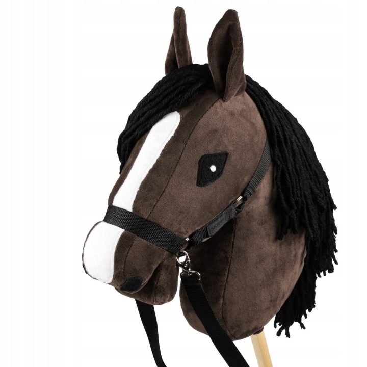 Набір Skippi - Hobby Horse Гнідий - Попона сірий і коричневий - Недоуздок зелений — фото 2