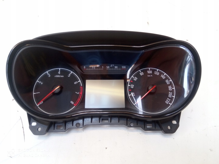 OPEL CORSA E Instruments tachymètre compte tours Horloge montre tableau bord 39204203 EUROPA BEN