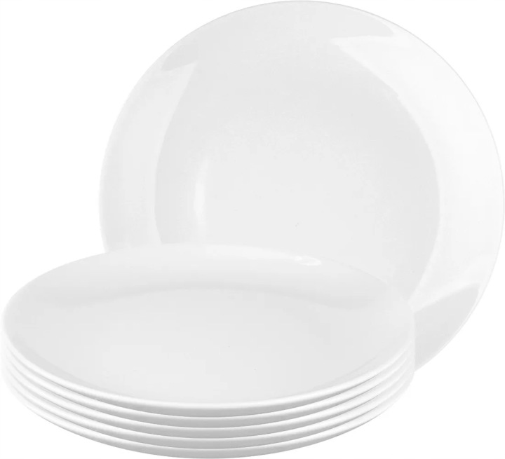 Sada jídelních talířů pro 6 osob, talíře 24 cm, mělké MariaPaula Moderna