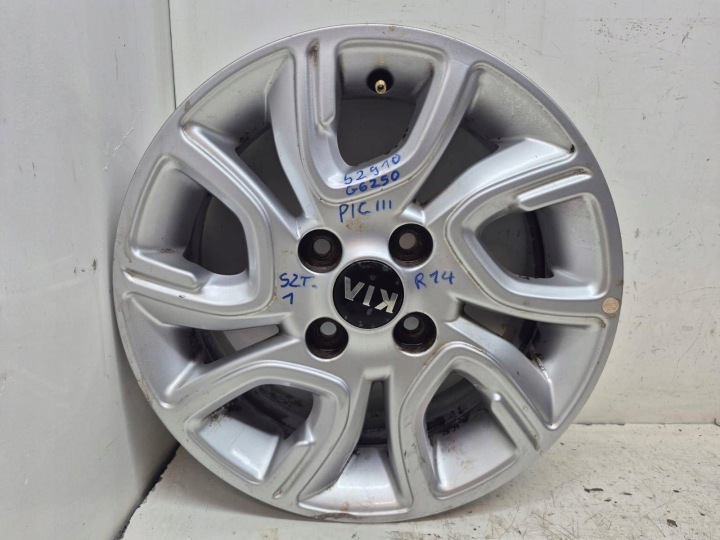 KIA PICANTO III original disk hliníkový R14 4x100 ET 45 2017