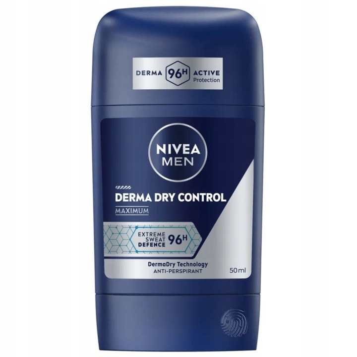 nivea derma dry control antyperspirant w sztyfcie 50 ml     