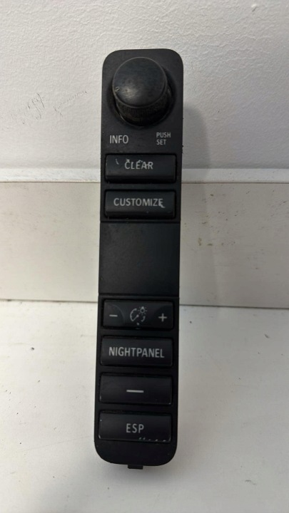 PANEL Bouton ESP TEMPOMAT SAAB 93 9-3 2002-2007 12792588 NIGHTPANEL