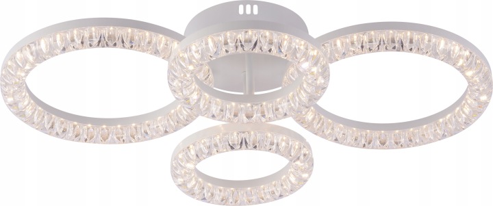 Moderní Led Lustr 80W Minimalistický Design Dálkový Ovladač Vargo DL1242