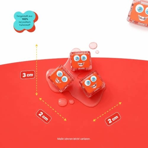 GLO PALS 4 ŚWIECĄCE KOSTKI ZAPEWNIAJĄ особливі враження сенсорні і — фото 2