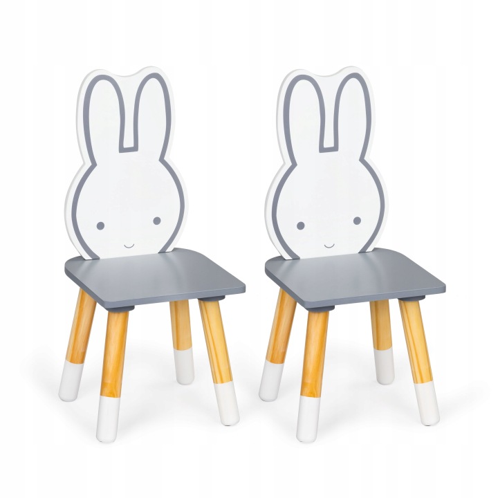 Стіл столик +2 стільця меблі для дітей набір ECOTOYS — фото 6
