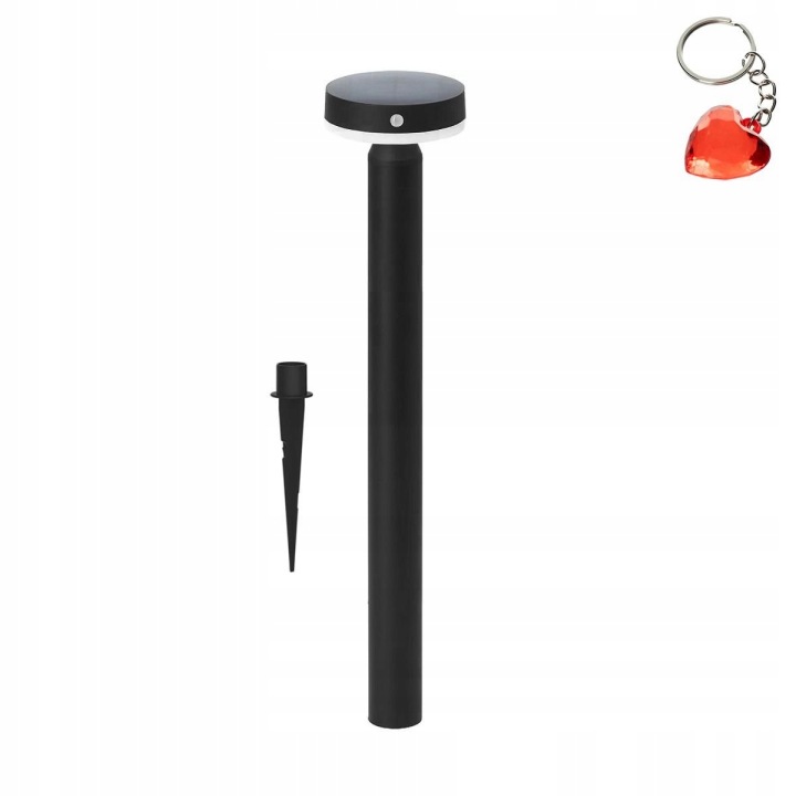 Venkovní solární zahradní Led sloupková lampa 4,5W s čidlem C