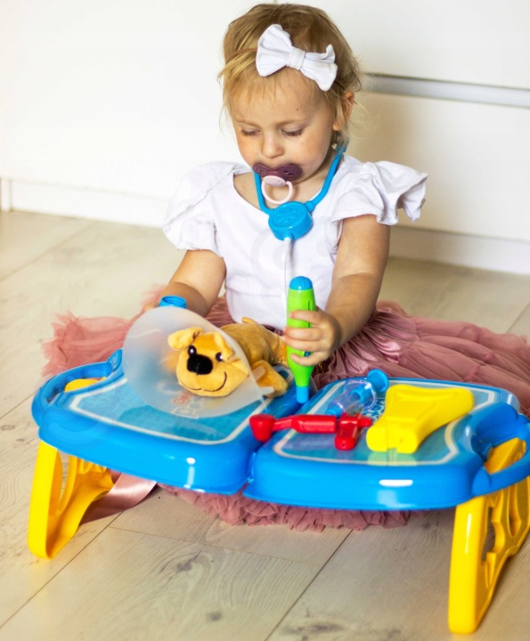 ZESTAW LEKARSKI WETERYNARZA GABINET WALIZKA PIESEK Marka Woopie