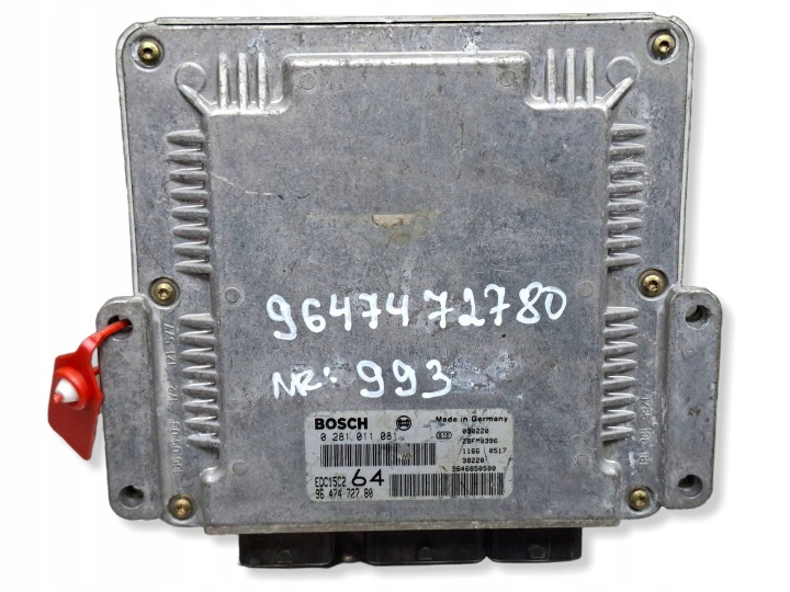 Bedienteil DES MOTORS 0281011081 9647472780 9646850580 Citroen Peugeot 2.0 HDI
