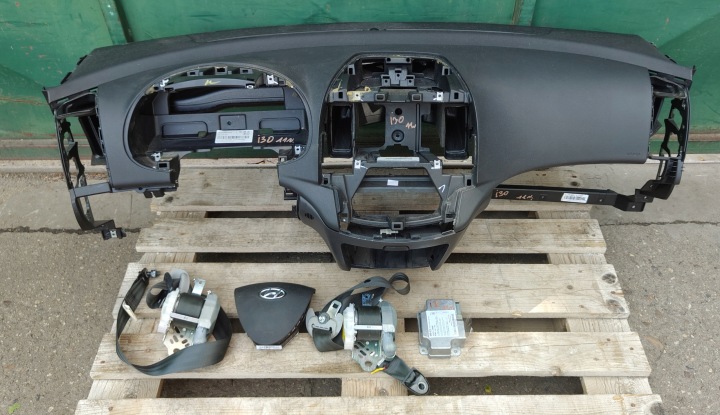 HYUNDAI I30 11R Cruscotto KIT COMPLETE airbag CINTURA SICUREZZA ANTERIORI airbag SENSOR KOMPLET EU