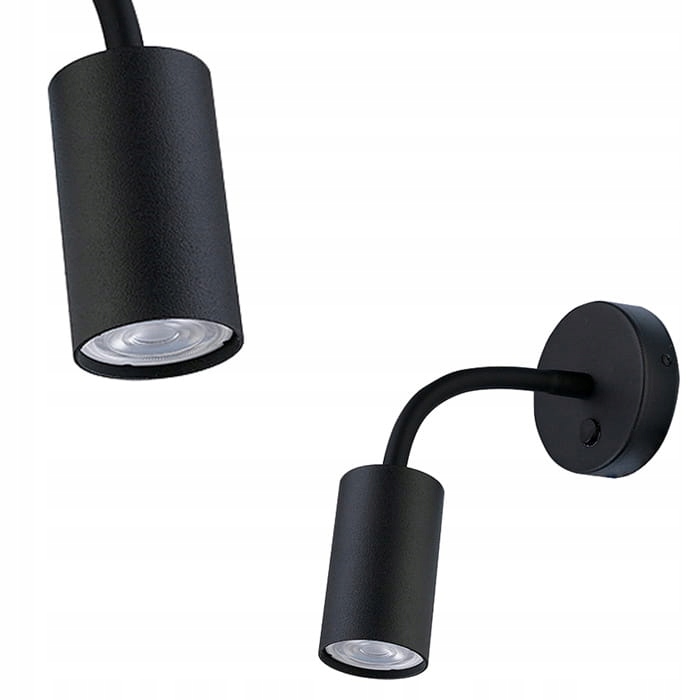 Nowodvorski Nástěnná lampa Eye Flex S černá pohyblivá 9068
