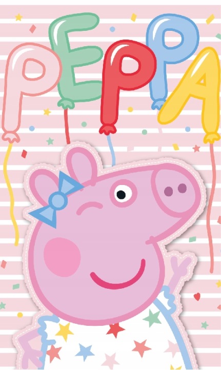 Рушник рушничок для рук Свинка PEPPA 30x50 см