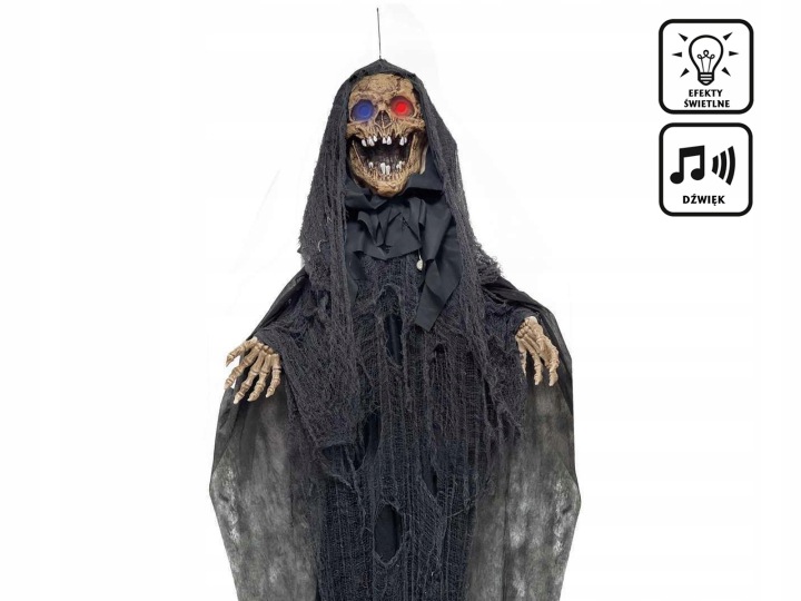 Závěsná dekorace Kostra Halloween 360 cm