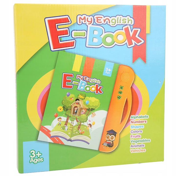 Kid Англійська E Book Електронна Книжка Звукова Іграшка Розвивальна 6 В — фото 7