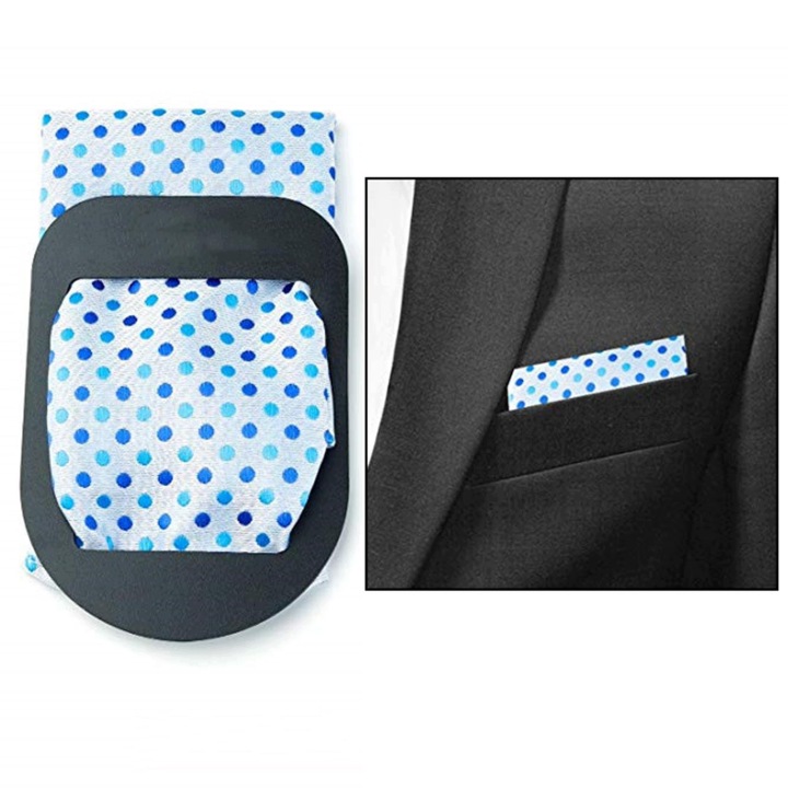 3Pieces Pocket Square Holder Keeper Хустинка Pocket Square Органайзер — фото 3